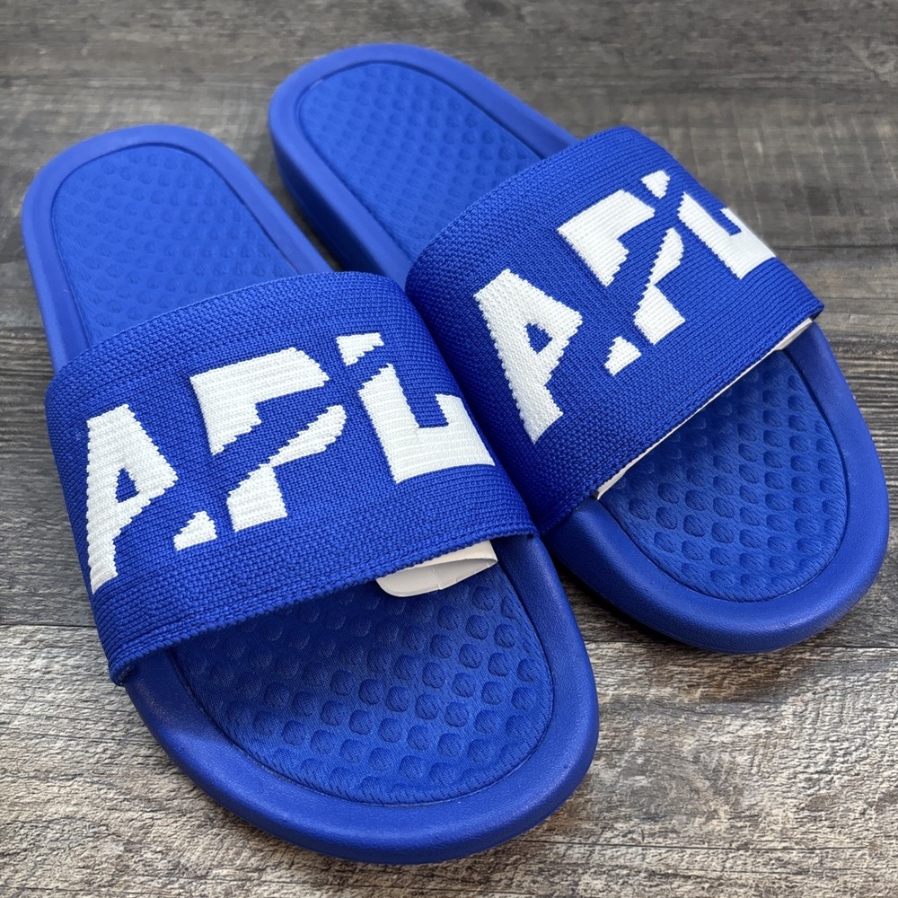 APL Slides‎ Women's 10/Men's 8.5 BL TechLoom Sandals Cobalt/White $130 NEW